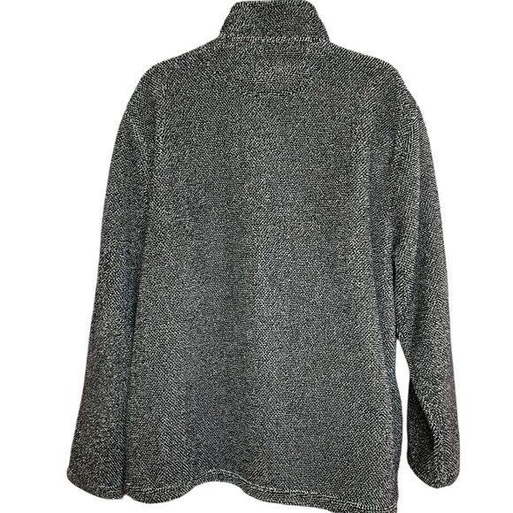 Telluride Clothing Mens Sweater Size XXL Gray 1/4 Zip Pullover Pocket - Picture 4 of 7